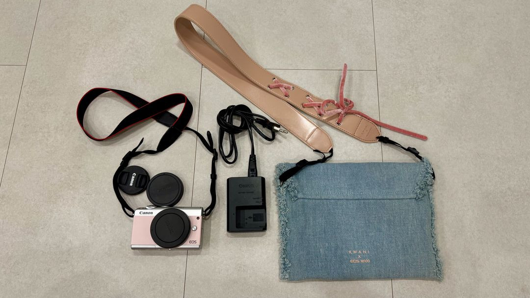한정판 핑크) 캐논 eos m100--1
