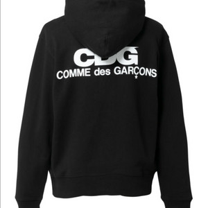 [새상품] 꼼데가르송 CDG 후드집업 L사이즈