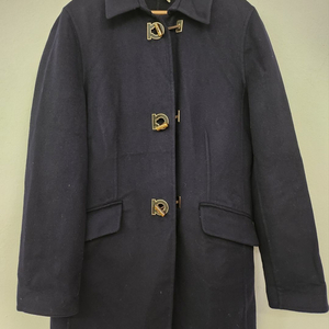 살바토레페레가모 캐시미어 울 혼방 코트