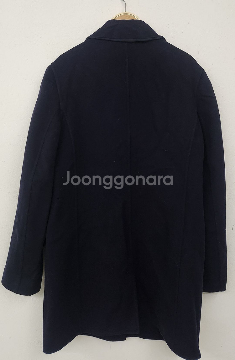 살바토레페레가모 캐시미어 울 혼방 코트--5