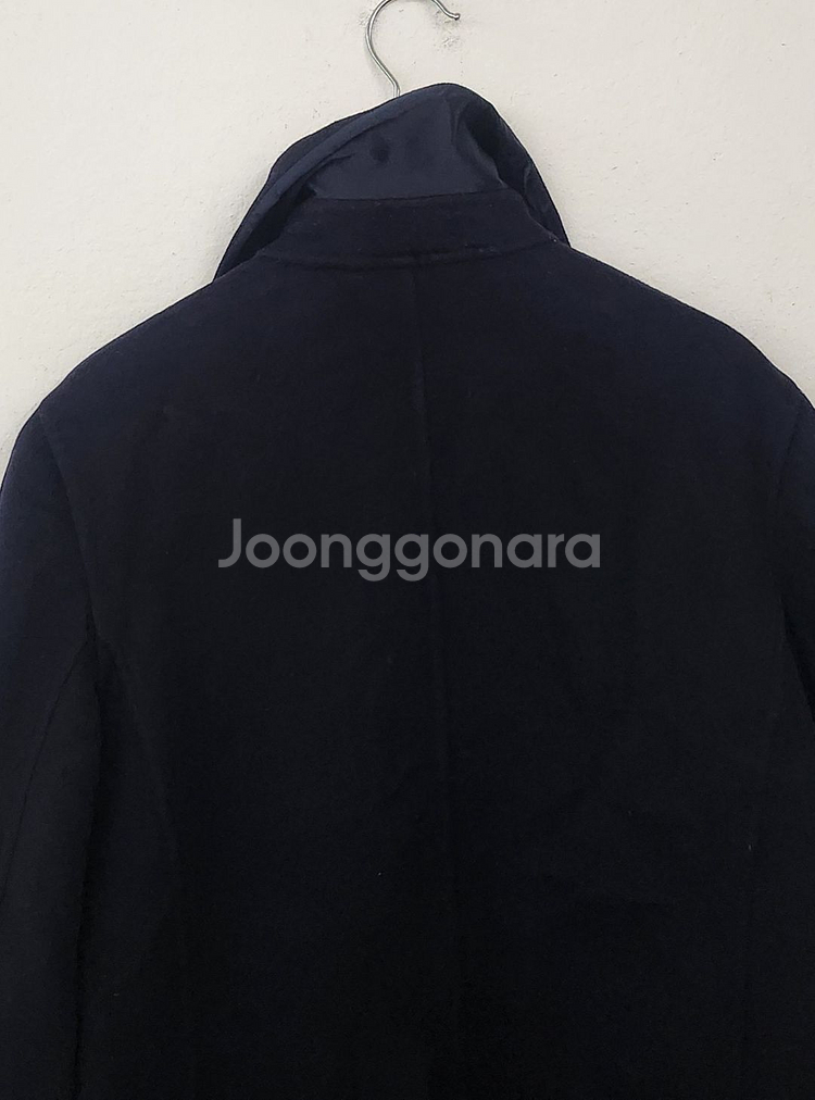 살바토레페레가모 캐시미어 울 혼방 코트--4