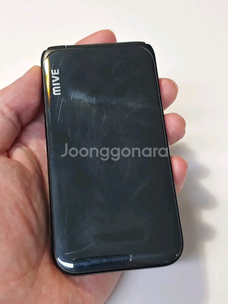 마이브 스타일폴더폰 블랙 4.5만 정상해지--0