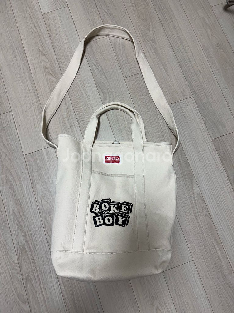 겐조 토트백 오프화이트--2