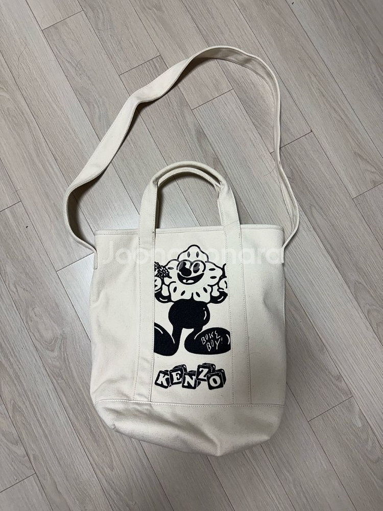 겐조 토트백 오프화이트--3