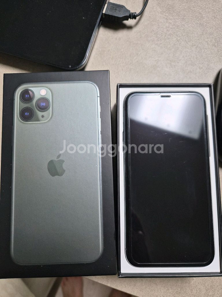 아이폰 11프로 64GB 미드나잇그린--0