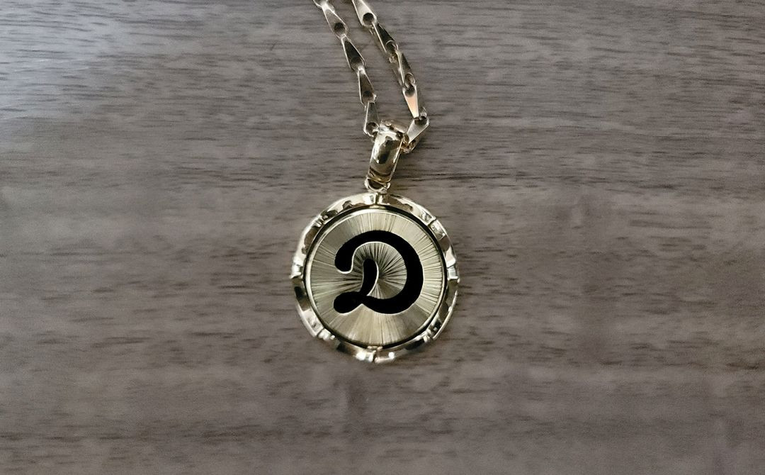 14K 목걸이 팬던트 세트--2