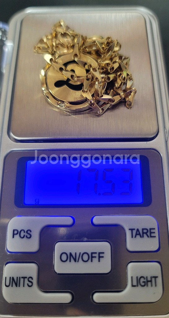 14K 목걸이 팬던트 세트--4