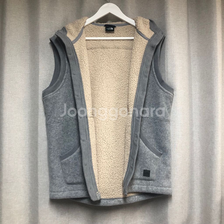 노스페이스 후드 플리스 베스트 100 / L--1