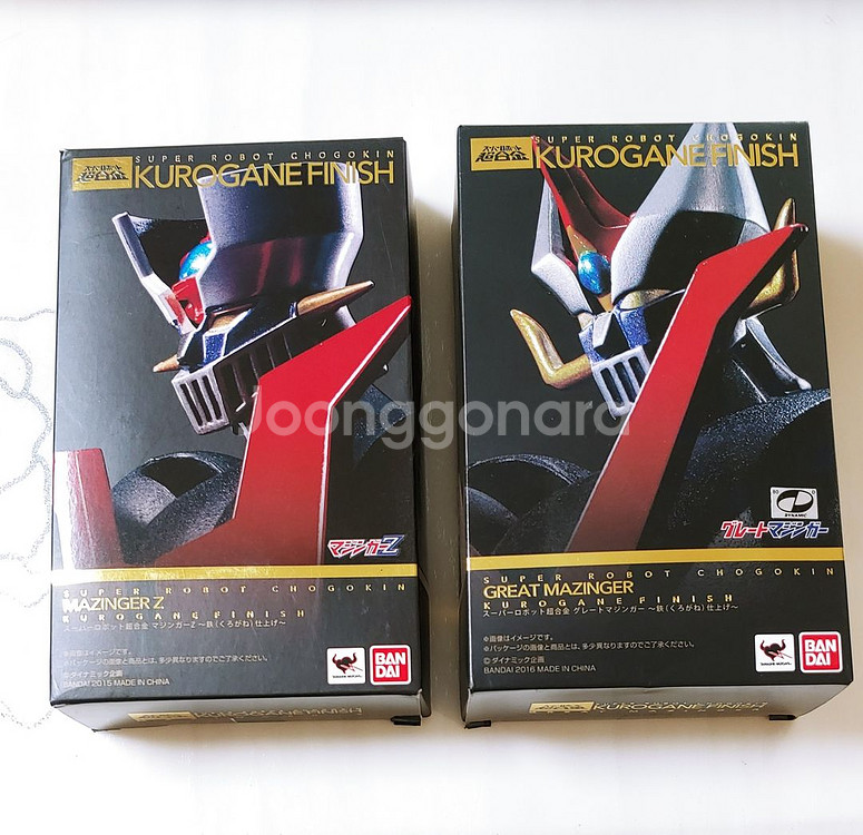 슈로초 마징가 그레이트마징가 쿠로가네 2종세트--9