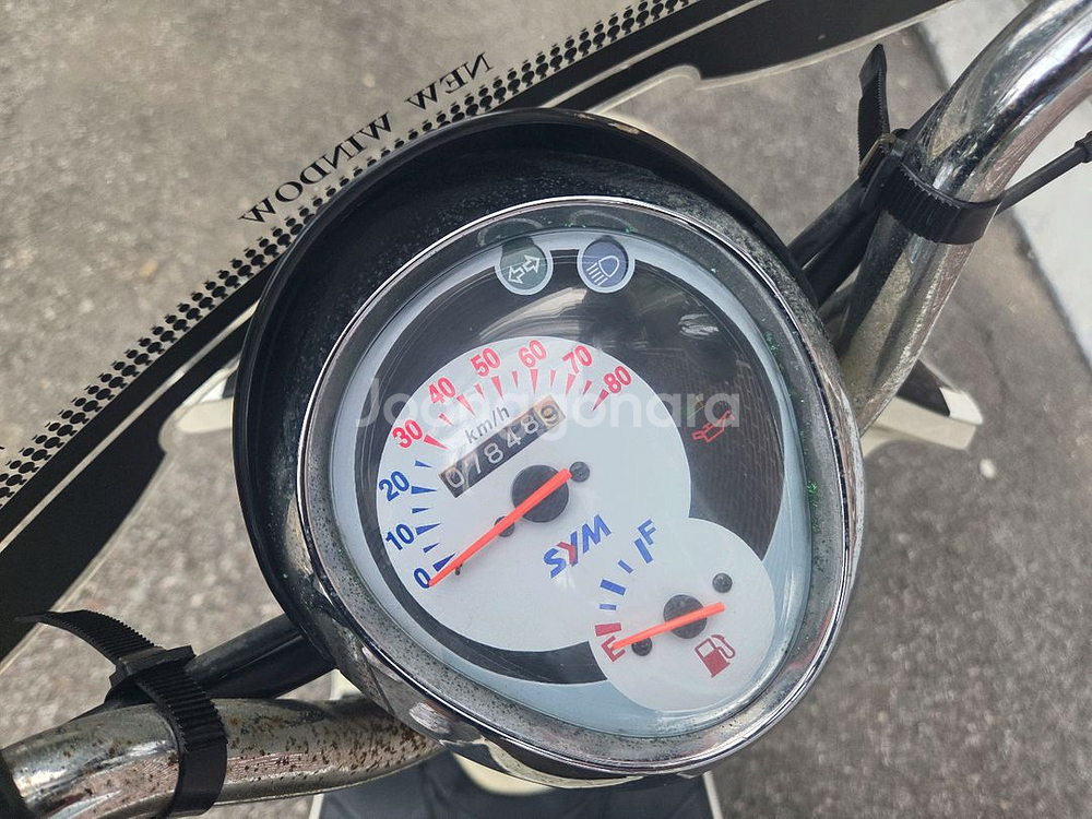 미오50 7848km sym 중고스쿠터 미오100--9