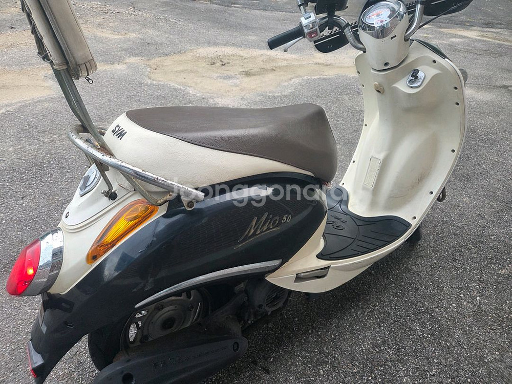 미오50 7848km sym 중고스쿠터 미오100--6