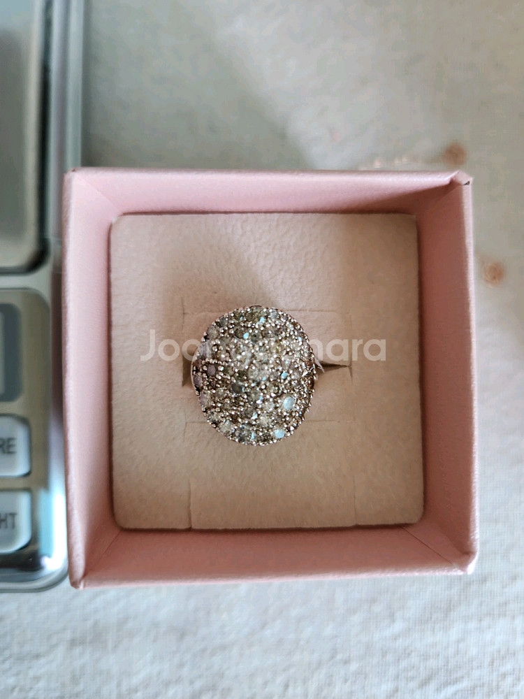 14k꼬냑다이아반지--0