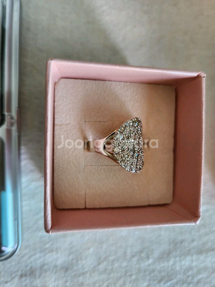 14k꼬냑다이아반지--3