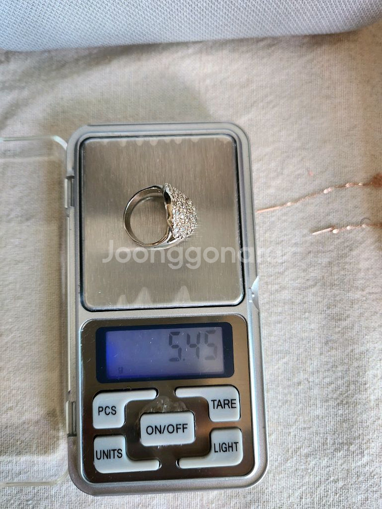 14k꼬냑다이아반지--5