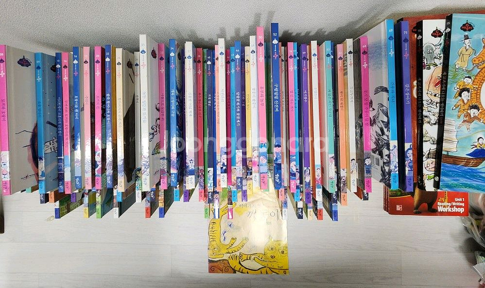 이야기 서 말 깨동이 전래동화 75권 전집 세이펜 가능--0