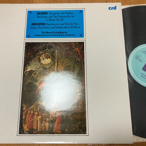 수입초반LP) 알베르니 사중주단- 브람스 브루크너 클래