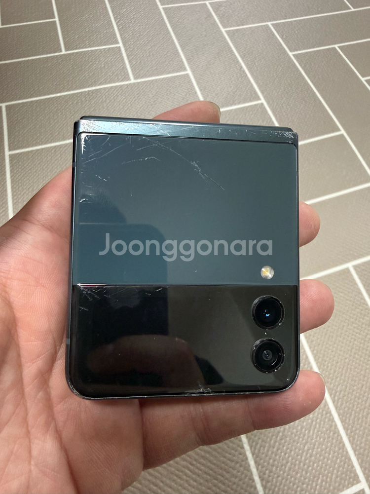 갤럭시 z플립3 5g 256기가 그린--0