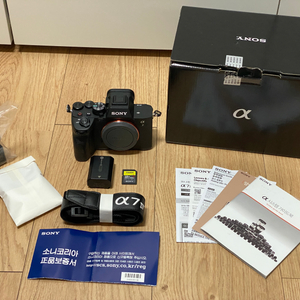 SONY A7M4(소니터프 128gb 28만원 서비스)