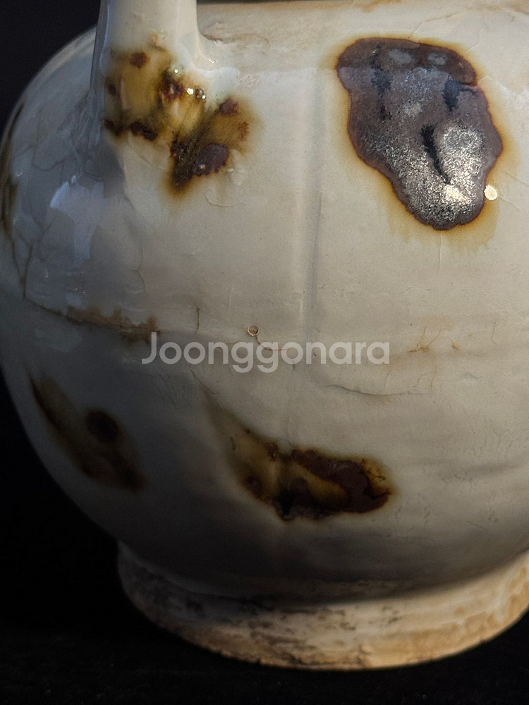 [골동품] 중국 송대 백자 철화 주전자--6