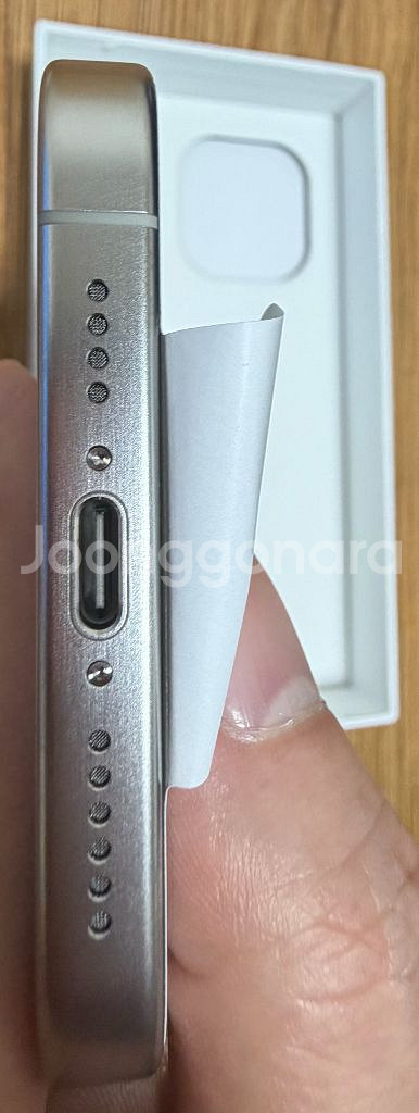 아이폰15 프로맥스 256GB 화이트 (리퍼) 팝니다.--9