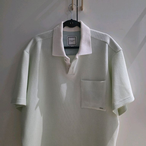 우영미 25SS 포켓 폴로 티셔츠 민트 [48]