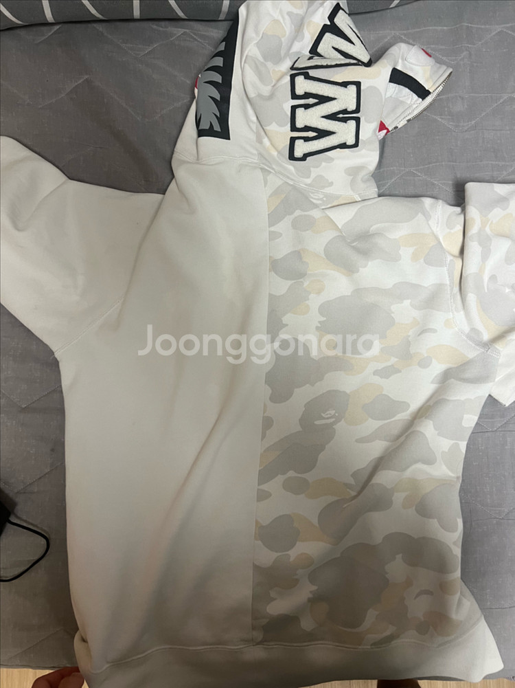 베이프 시티 카모 하프 샤크 후드집업 (베이프 후드집업--8