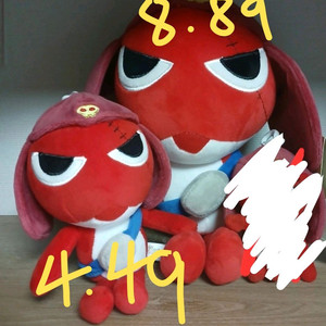 잠시할인+무료배송)고전 인형 개구리중사케로로 기로로