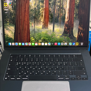 맥북에어 미드나이트 M2 15인치 램 8GB, SSD