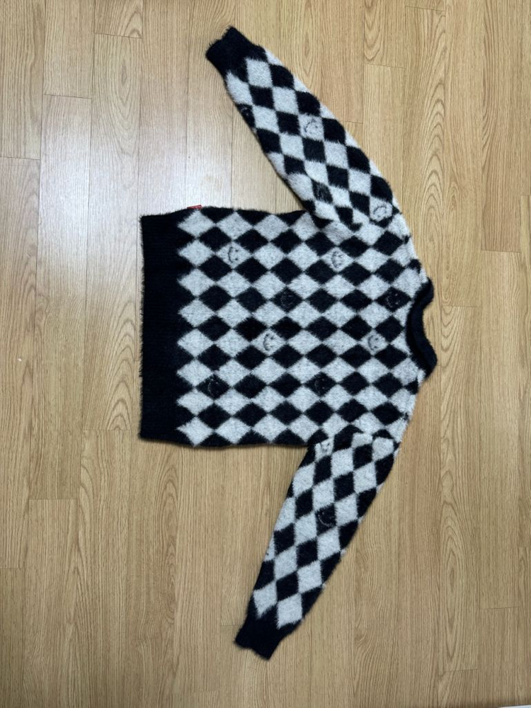 아이스비스킷 니트 청바지--3