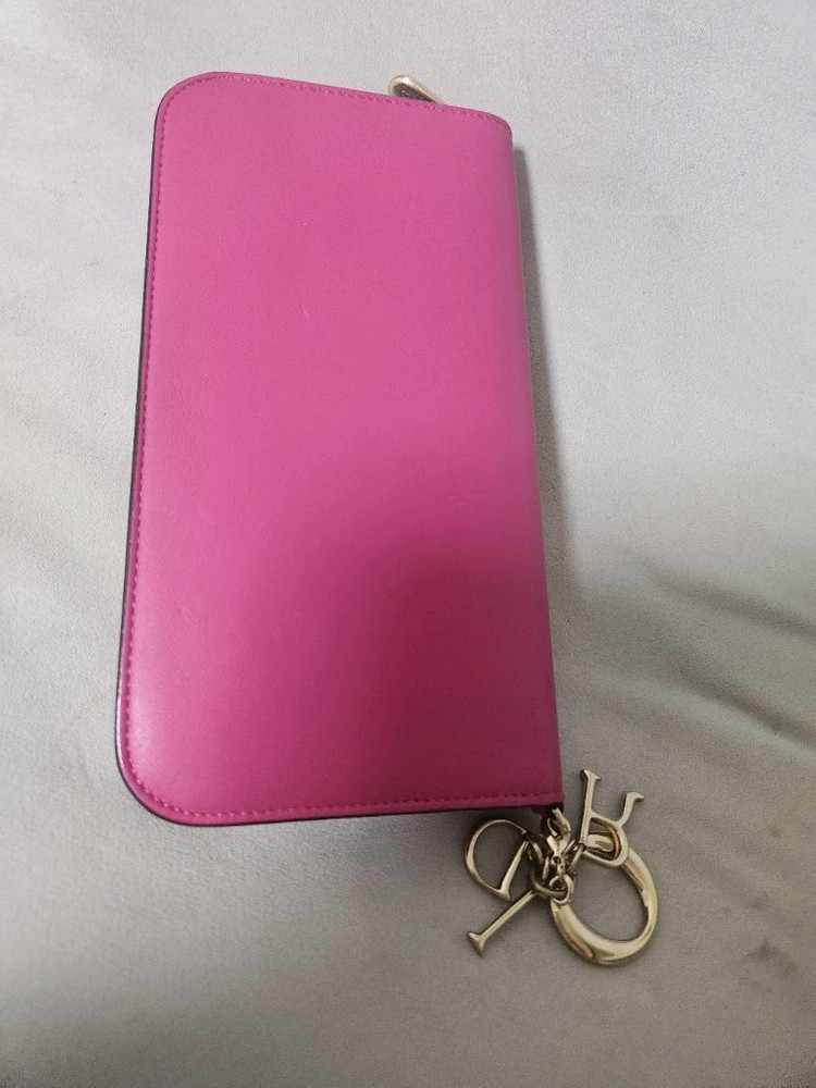 [정품]디올 지퍼돌이 장지갑--2