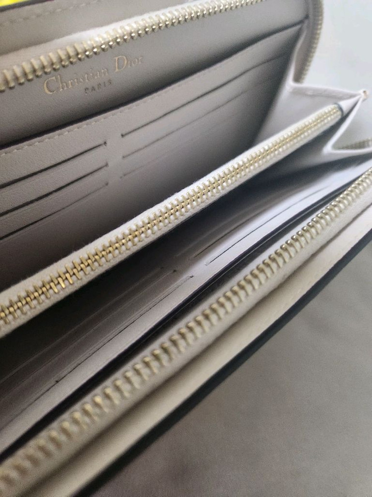[정품]디올 지퍼돌이 장지갑--4