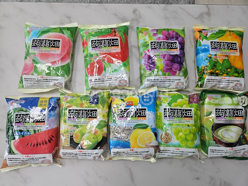 (일본과자) 만난라이프 곤약젤리--0