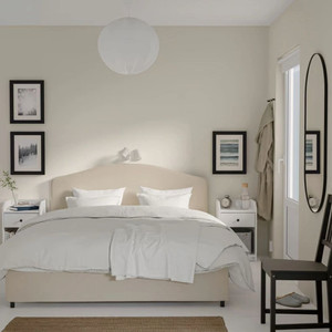 이케아 하우가 퀸사이즈 프레임+매트리스