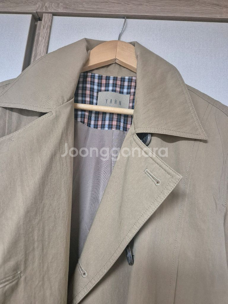 제평 yarn 트렌치코트--2