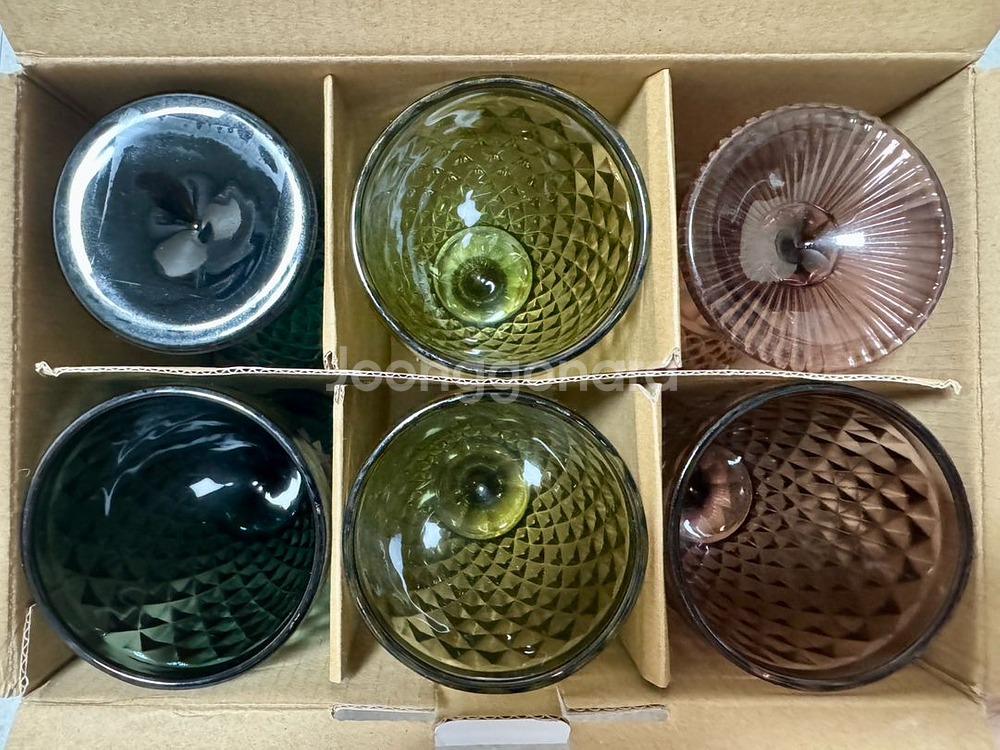 크리스탈킹 컬러 고블렛 6P--5