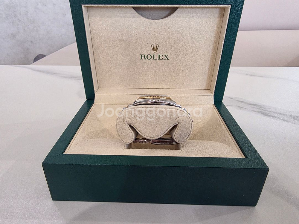 로렉스 데이저스트 16233 옴브레 블루10P 36MM--4