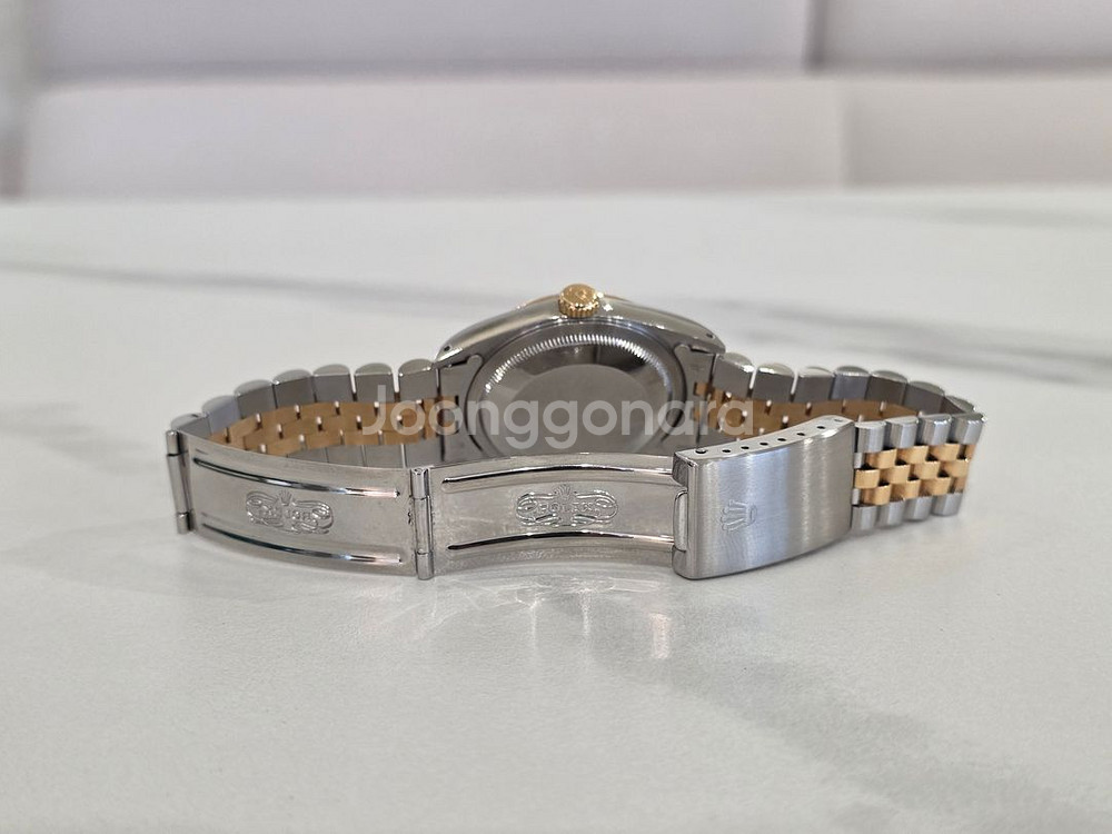 로렉스 데이저스트 16233 옴브레 블루10P 36MM--7