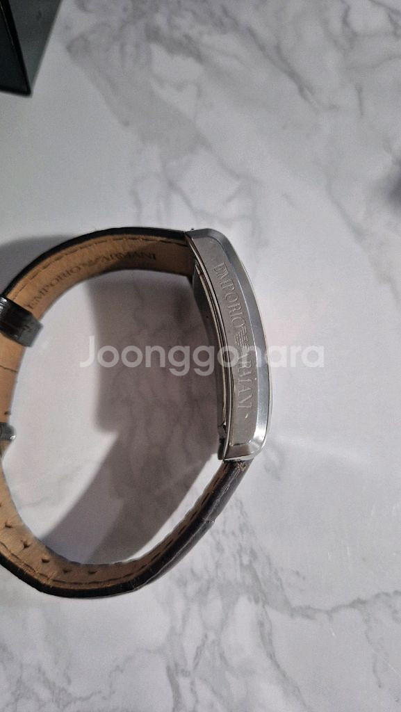 아르마니 탱크 풀박스 시계--2