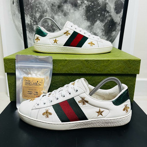 정품 5) 구찌 에이스 자수 꿀벌 스니커즈 250~25