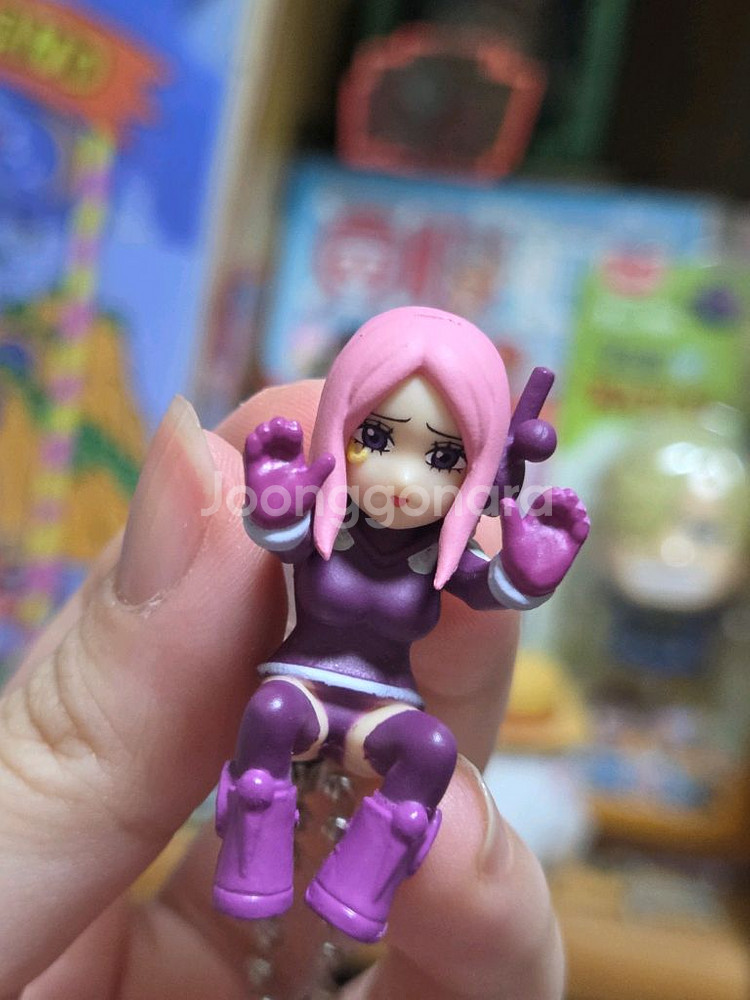 원피스 에그헤드 보니 페로나 유령 네거티브 좌절 키링--2