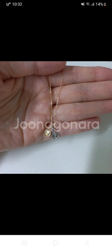 14k 목걸이--1