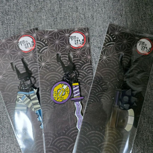 귀칼 일륜도 키링 3종 팝니다