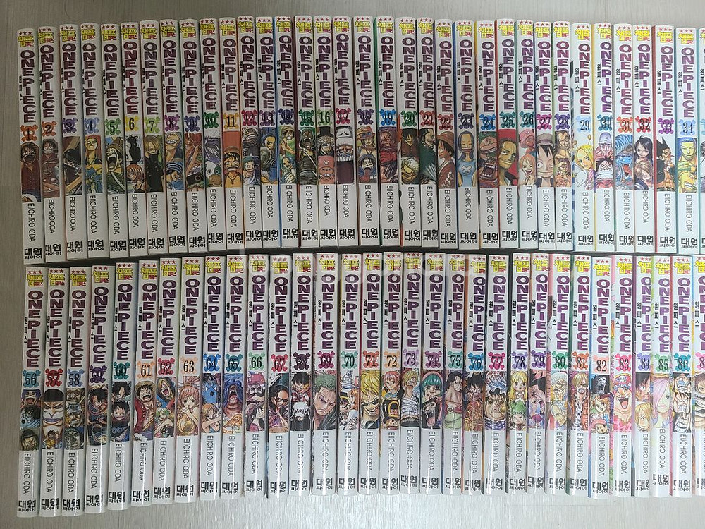 원피스 1~110권--1