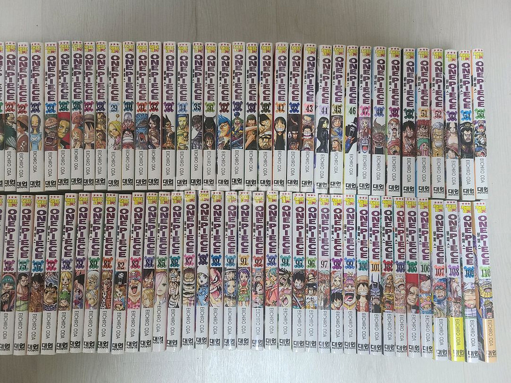 원피스 1~110권--2