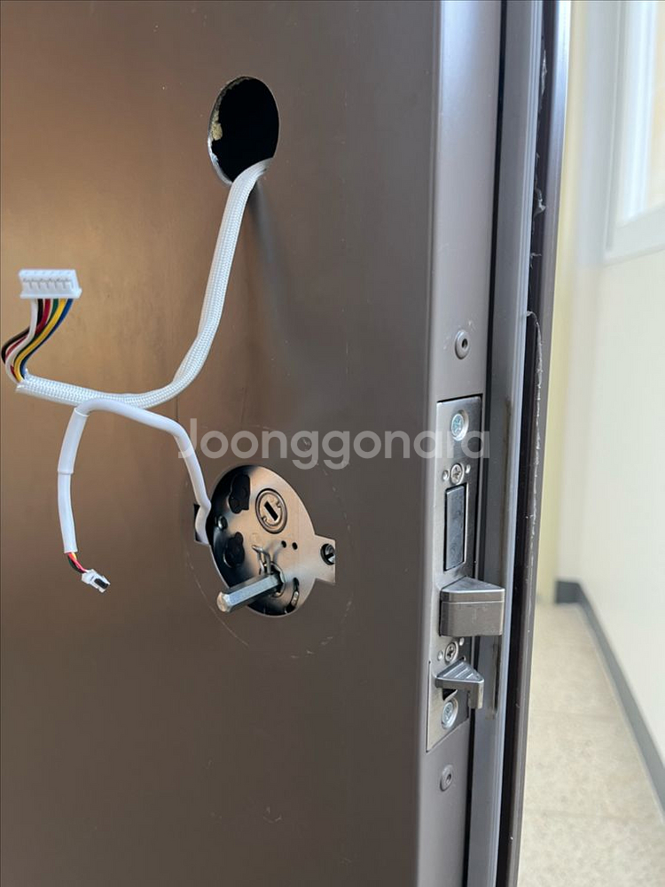 삼성 푸시풀 도어락 SHS-P710 팝니다.--4