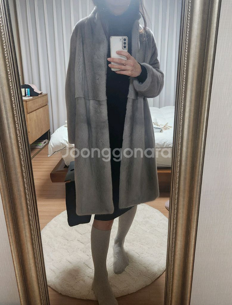 신세계구입 벨리노 밍크 코트--5