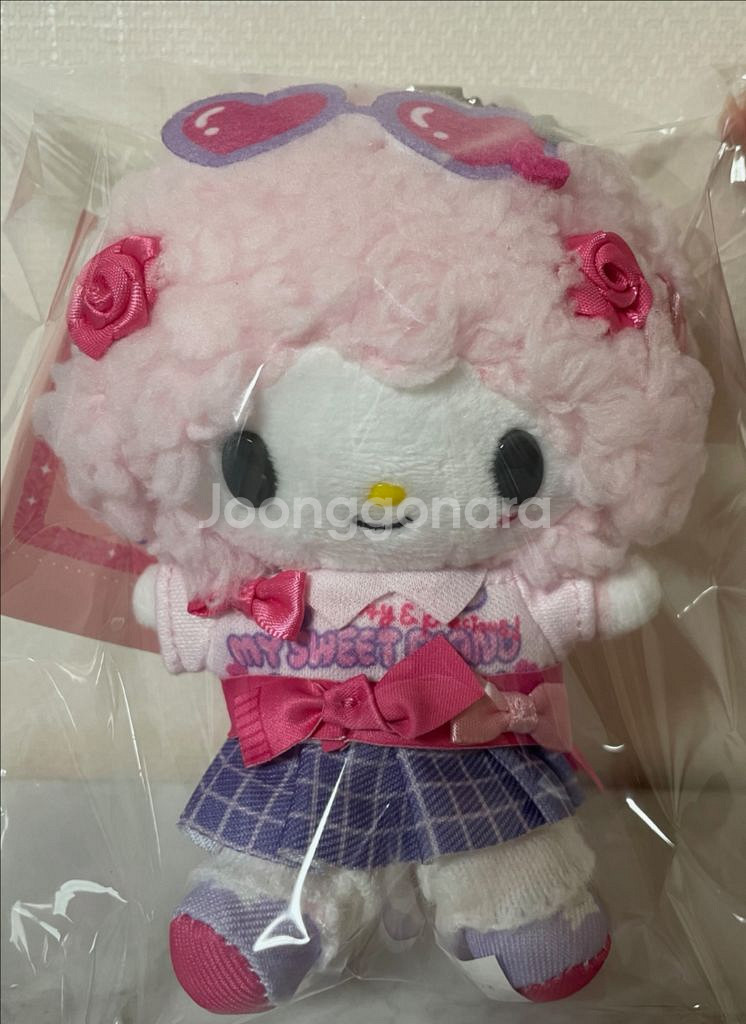 산리오 피아노 인형 키링--1