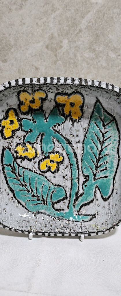 RARE ] 프리뮬라 베리스 플라워 사각접시--1