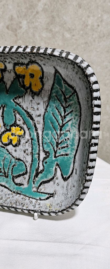 RARE ] 프리뮬라 베리스 플라워 사각접시--2