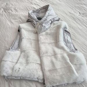 리버시블 밍크 베스트